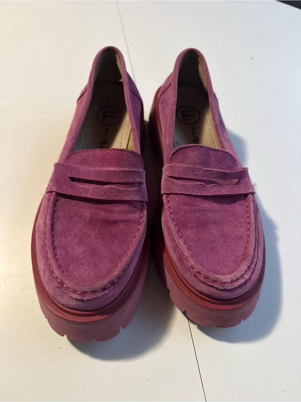 Leather sudden  shoes Filippo Sz 9.5
